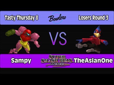 Tasty Thursday 8: Sampy (Samus) Vs. TheAsianOne (Falco) - LR3