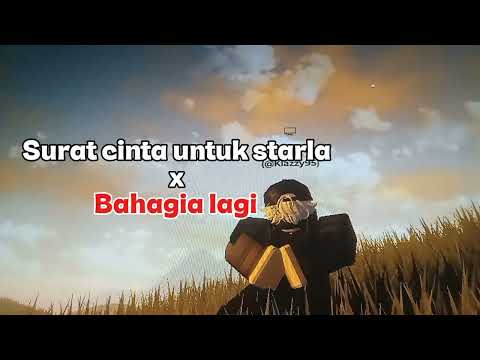 SURAT CINTA UNTUK STARLA X BAHAGIA LAGI ( Lirik Lagu) 