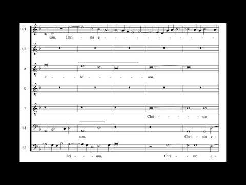 Cipriano de Rore: Missa Praeter rerum seriem - Kyrie - Tallis Scholars