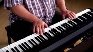 Kraft Music - Yamaha P-115 Digital Piano Performance with Adam Berzowski