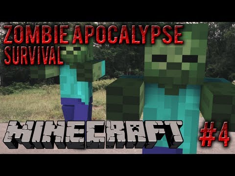 ELEMENTofFROST - DRINKING MAGICAL POTIONS - Minecraft: Zombie Apocalypse Adventures w/ Dan (Part 4)