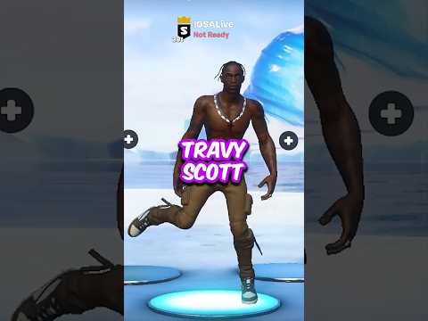 How To Get The TRAVIS SCOTT Skin In Fortnite For FREE! #fortnite #shorts #vbucks