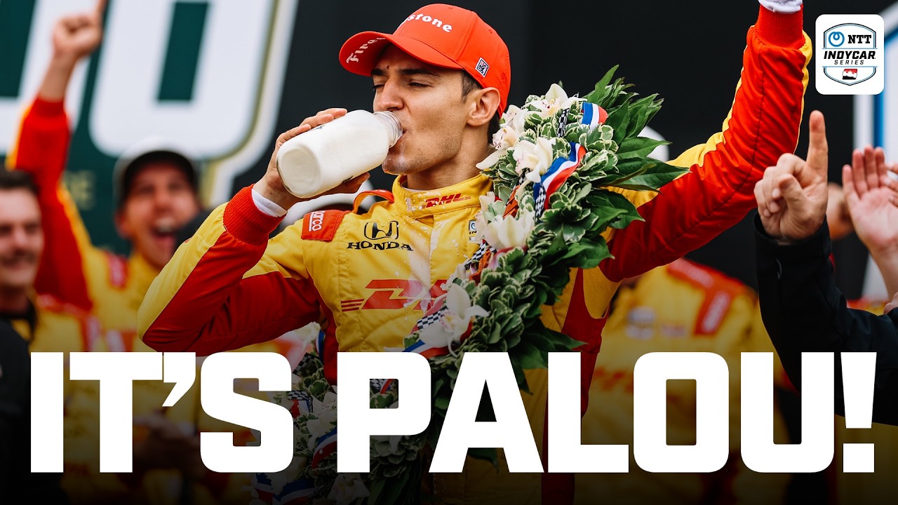 Final Laps | Alex Palou WINS 2025 Indy 500, drinks the milk | INDYCAR