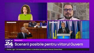 Trei scenarii privind viitorul Guvern. În ce variantă ar putea fi propus Alexandru Nazare premier