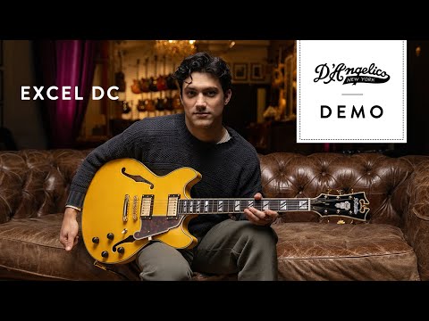 D'Angelico Excel DC Amaretto Burst With Free Gig Bag image 13