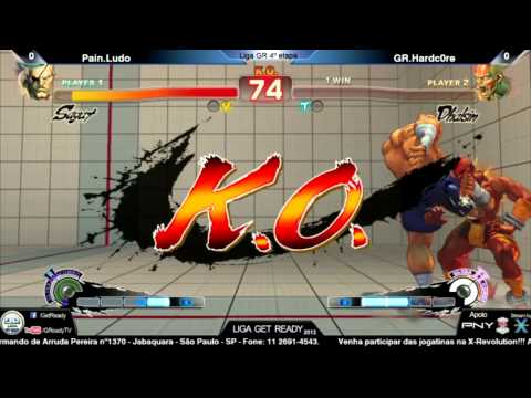 4º Etapa Liga GR - paiN Ludo Vs GR Hardc0re - RANK A - SSF4