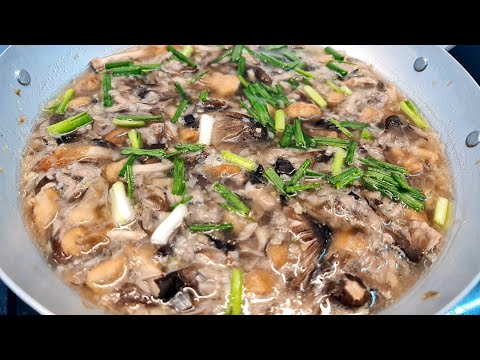 CANH NẤM RƠM - CÁCH NẤU CANH NẤM RƠM - CANH CHAY dân dã vùng quê - món ngon dễ làm