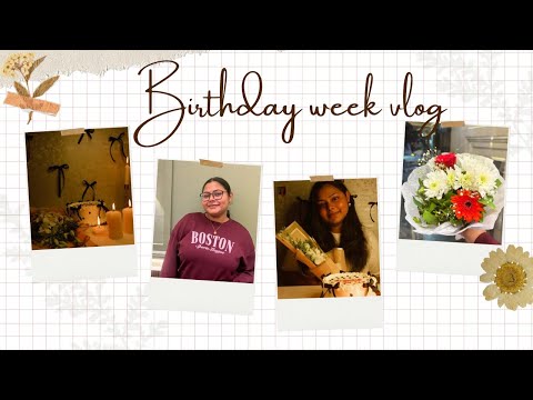 Anubhavi Week Vlog🎀 #birthday #birthdayvlog #birthdaycelebration