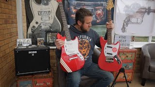 Video thumbnail for MUSTANG COMPARISON Squier Vintage Modified Mustang Vs Harley Benton MS 60 by The Guitar Manifesto