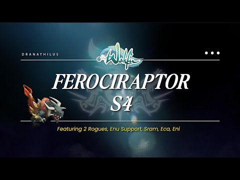 Wakfu 1.90 - Ferociraptor S4 with Rogue, Enu Support, Eca, Eni, Sram