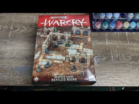 Age Of Sigmar Warcry Project Part 2: Terrain Unboxing.
