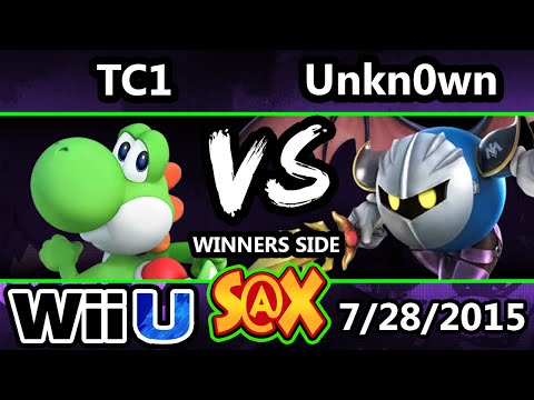 S@X 108 - TC1 (Yoshi) Vs. CTRL | IGT Unkn0wn (Metaknight) SSB4 Tournament - Smash Wii U - Smash 4