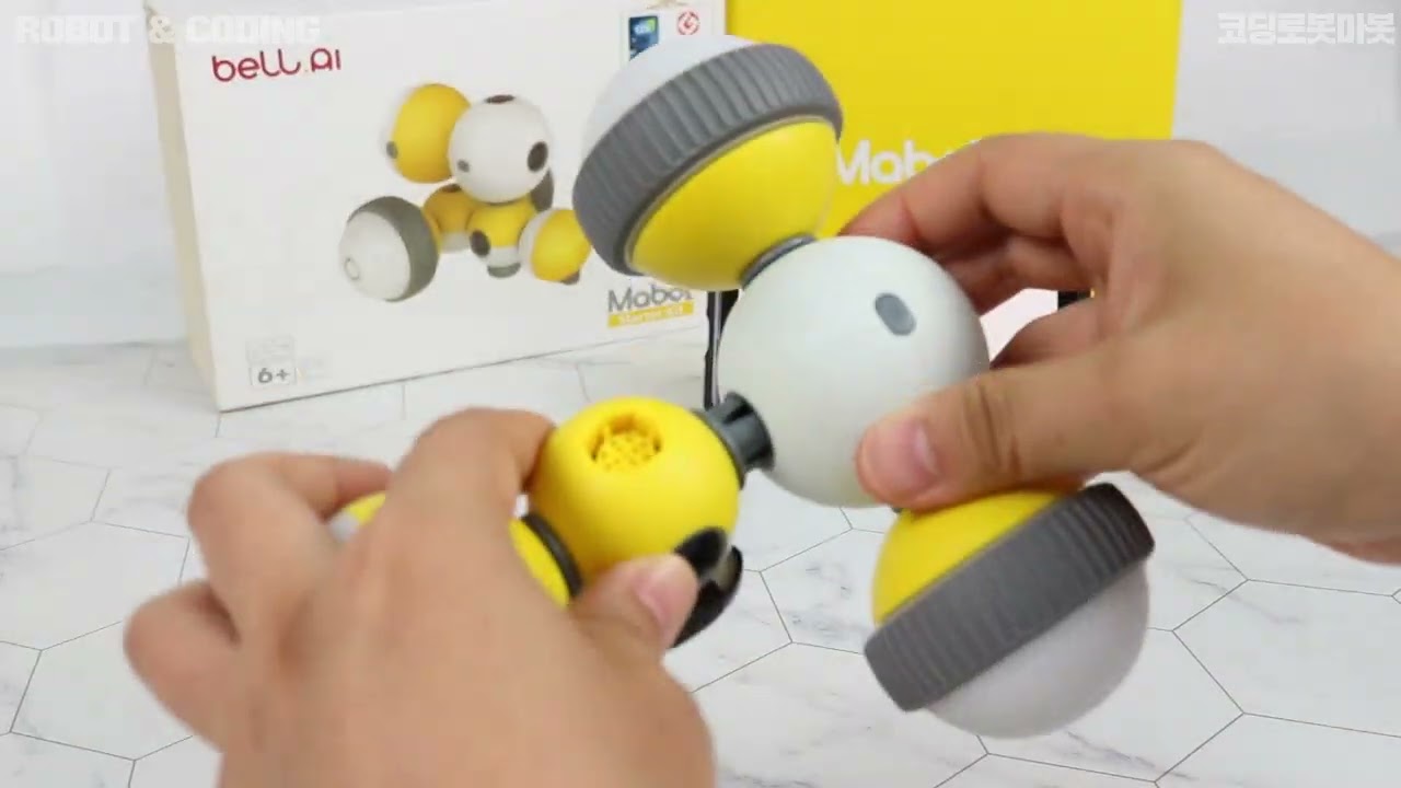 피지컬 로봇 마봇 오뚝이 조립 및 구동 방법