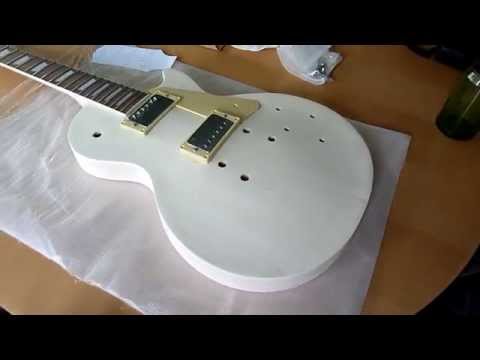DIY Les Paul Guitar - Part II: Pre-Assembly.