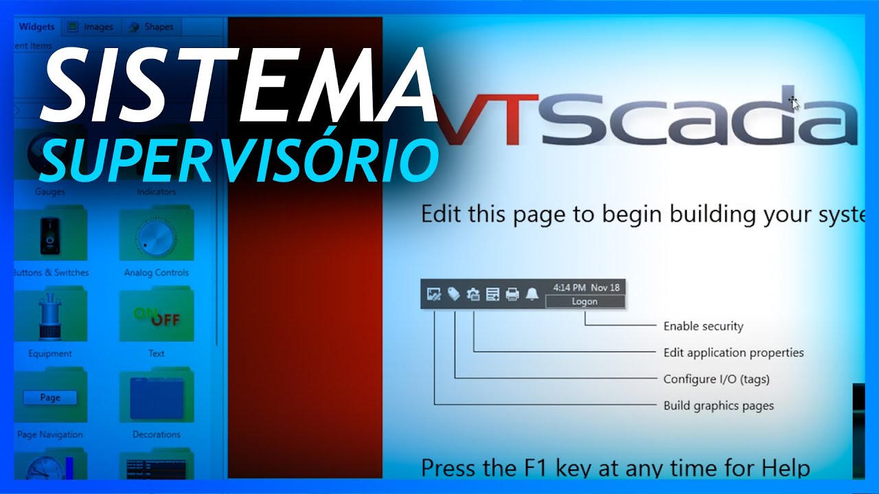 Sistema Supervisório Grátis! Conheça o VTScada