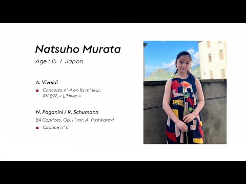 Natsuho Murata：Tibor Junior International Violin Competition 2022 1st Round②