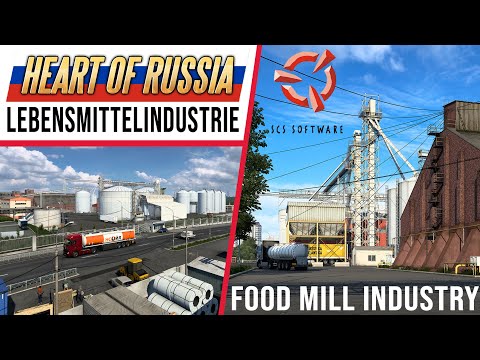 ETS2 NEWS 🚨 Heart of Russia DLC - Lebensmittelindustrie ᐅ Heart of Russia - Food Mill Industry