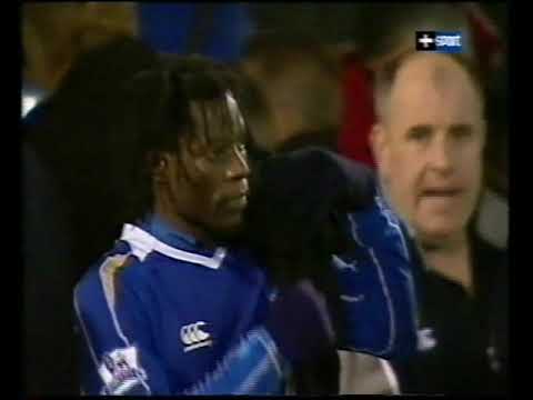 HAT-TRICKS #73. Benjani Mwaruwari (2007/08 Portsmouth - Derby 3:1)