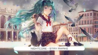 Nightcore - Stay Awake - Carousel (Lyrics) ★