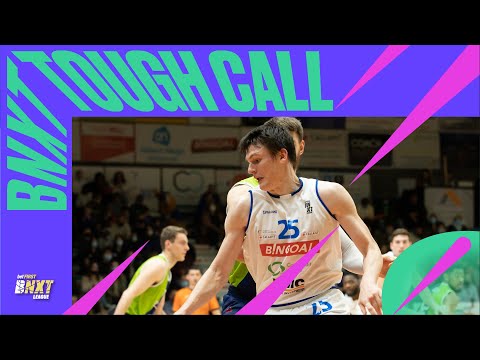 #BNXT TOUGH CALL: DID AJ BRODEUR PREVENT THE SCORE FROM OKAPI AALST?
