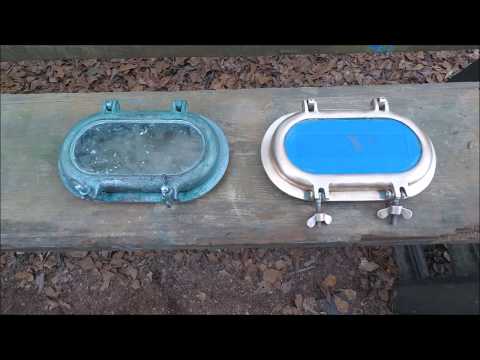 Installing Portlights, Hatch, Chain Plates, Triton Refit Part 12