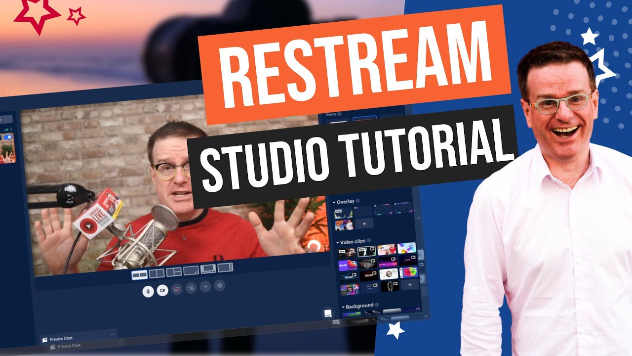 Restream Studio - Complete Tutorial for 2023 (Easy Live Streaming in your Browser)