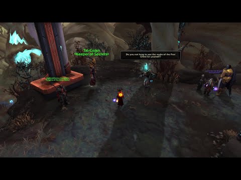 Tal Galan and Venari Conversation - 9.1 Chains of Domination , World of Warcraft Shadowlands