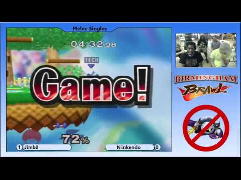 Birmingham Brawl 1 Melee Singles WF- NinKenDo64 (Dr.Mario, Fox) vs. Jimb0 (Falco)