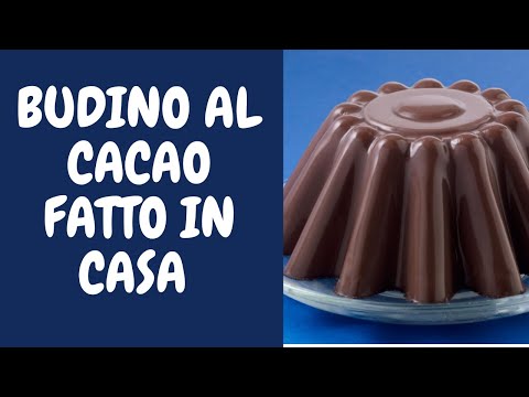RICETTA BUDINO AL CACAO FATTO IN CASA