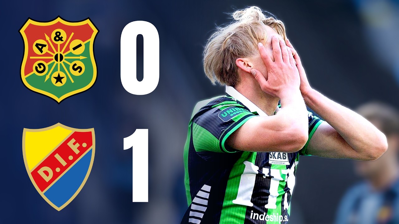 GAIS vs Djurgårdens IF Highlights