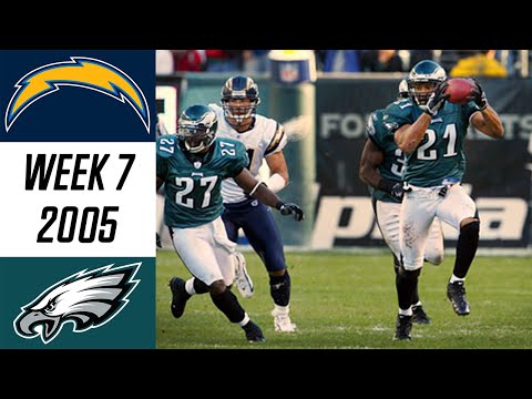 Special Teams Saves The Day | Chargers vs Eagles 2005 Week 7 (HD)
