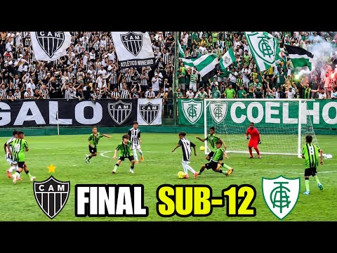 FINAL DO CAMPEONATO MINEIRO SUB-12 ATLETICO-MG x AMERICA 