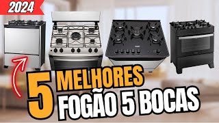 TOP 5 Melhor FOGÃO 5 BOCAS 2024 // Qual Melhor Fogão 5 Bocas Custo Beneficio [ATUALIZADO]