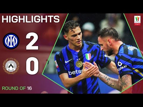 INTER-UDINESE 2-0 | RESUMEN | Inter venció a Udinese | Coppa Italia Frecciarossa 2024/25