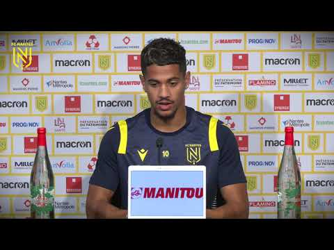 Ludovic Blas avant RC Lens - FC Nantes