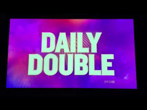Double Jeopardy, Karen Farrell Day 7 - 2nd Daily Double found AT THE START OF 2ND ROUND 😂 (1/3/20)