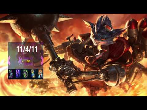 RUMBLE MID VS ZOE - CHALLENGER LOL | REPLAY DE JOGOS