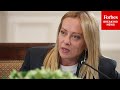 FULL REMARKS Italy S Giorgia Meloni Discusses Russia Ukraine War At White House Meeting With Trump
