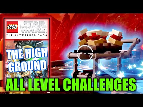 The High Ground - Level Challenges Gameplay - Lego Star Wars The Skywalker Saga