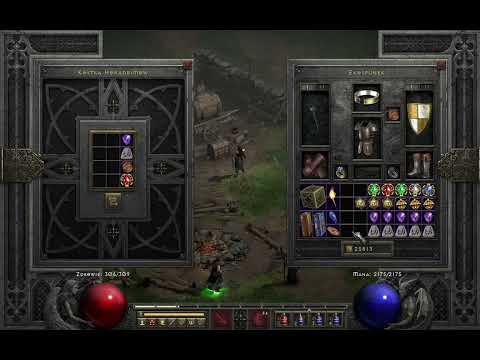 Diablo II resurrected crafting 25x Caster amulet with 93lvl, check my luck !
