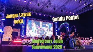 Download lagu Gandu Pentol, a special event for the Janger Anniversary of Jajag Banyuwangi 2025 mp3
