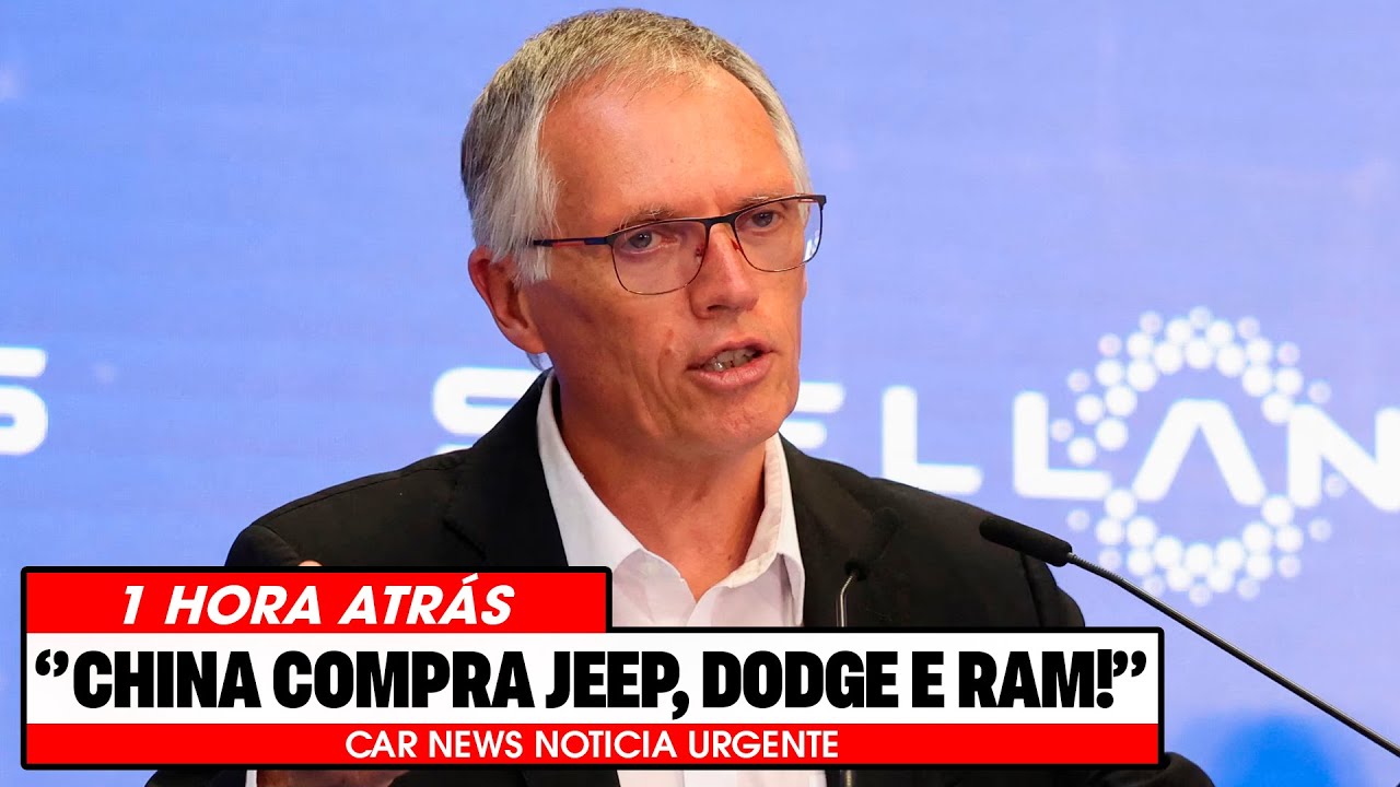 🚨 CHINA ESTÁ COMPRANDO TUDO: JEEP, DODGE RAM, FIAT E TODO GRUPO STELLANTIS!
