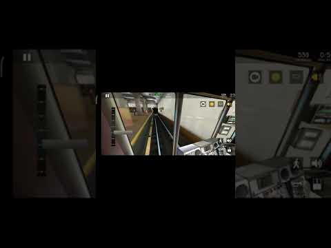 Chegando à estação Ploshcha Pyeramohi | simulador de metrô de minsk #shorts