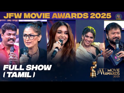 JFW Movie Awards 2025 | Full Show | Tamil |#simran #keerthysuresh #swasika #jayaram #manikandan