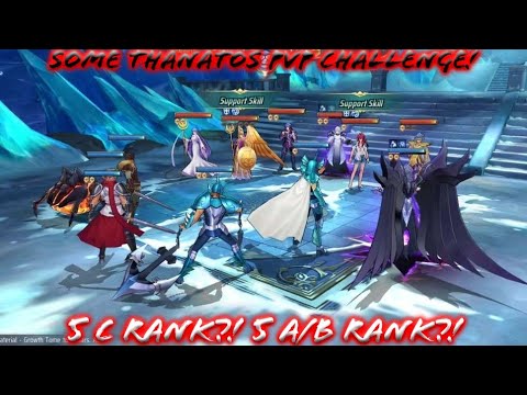 Saint Seiya: Awakening (KOTZ) - Some Challenge with Thanatos at PvP! 5 C Rank!? 5 A/B Rank!?