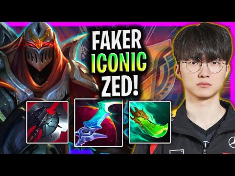 FAKER BRINGS BACK HIS ICONIC ZED! | T1 Faker Plays Zed Mid vs Tristana!  Season 2025