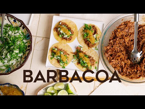 HOW TO MAKE MEXICAN TACOS DE BARBACOA