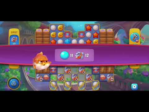 Fishdom 8497 Hard Level - NO 💣🧨💥