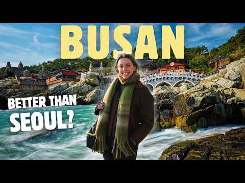 A PERFECT Trip to BUSAN (South Korea's Coastal GEM!) 🇰🇷 Things to Do + Eat!