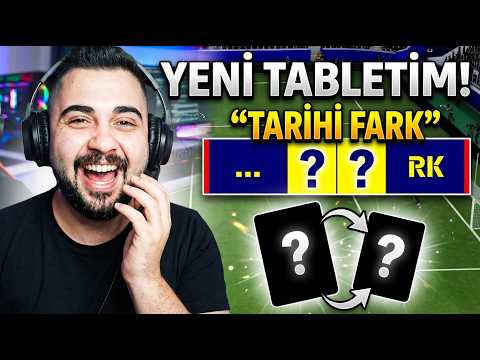 YENİ TABLETİM! NEDEN DEĞİŞTİRDİM? YENİ TABLETLE İLK MAÇ! TARİHİ FARK ATTIM! eFootball Mobile 2026
